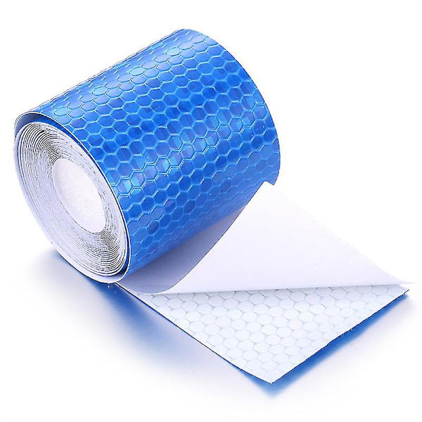 5cm*3m Pyörän runkoheijastavat turvatarrat Heijastavat turvavaroitusteipin kalvontarra Nauha Pyörävarusteet Fluorescent yellow 5cm x 100cm