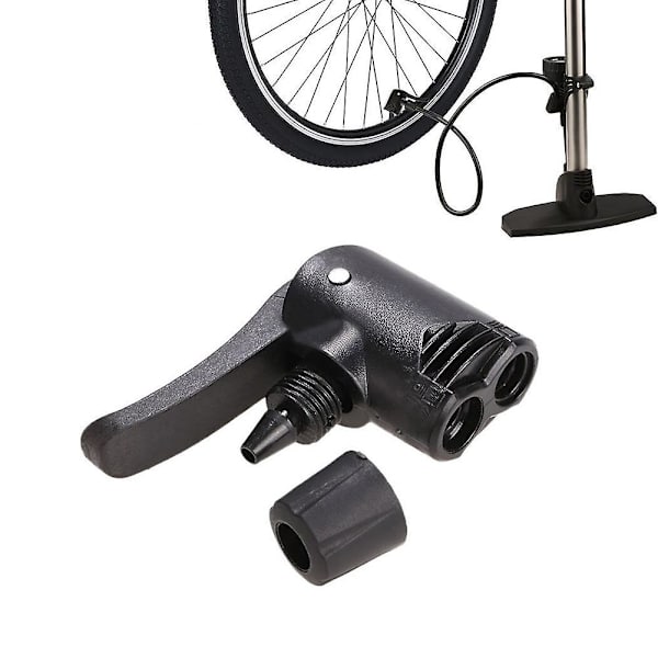 Cykel Dæk Slange 3 i 1 Udskiftning Dobbelt Hoved Luftpumpe Adapter Ventil