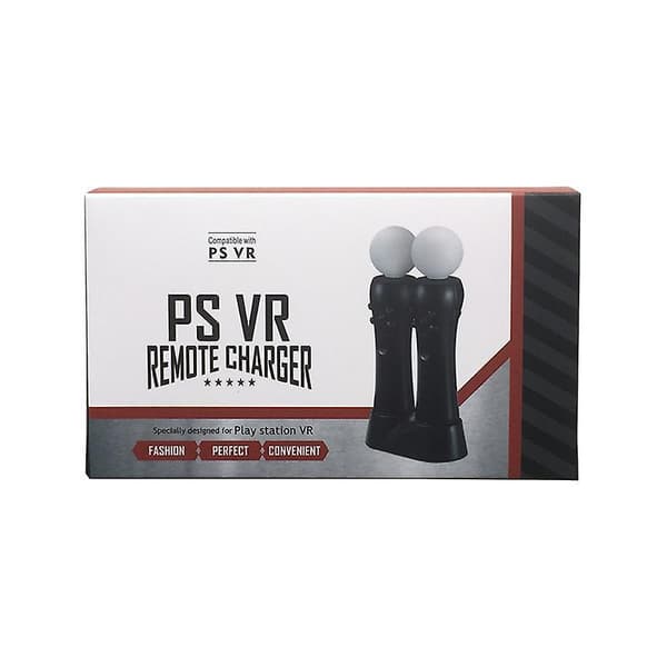 PS4 VR-kontroller Dobbel ladedokk for PlayStation Move-kontroller