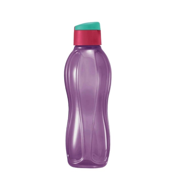 Tupperware Eco Bottle Flip Top 1l Blå/rød/svart/gul/grønn Fliptop 1L Purple OneSize