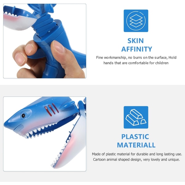 Hungry Shark Grabber Lelut Mini Dinosaur Lelu Hain Figuureja Käsinkaappauslelu Hain Purema Peli Lahja pojille Syntymäpäiväjuhlatarvikkeet, Shark