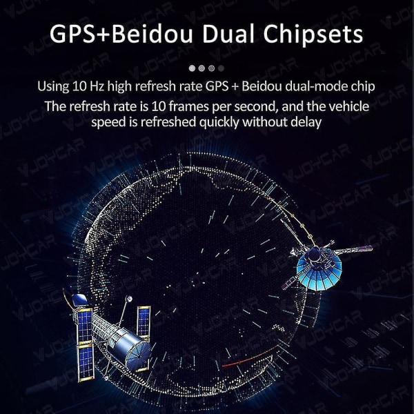 Den nyeste GPS Hud Digital Speedometer Plug And Play All Car Large Font Kmh Mph Biltilbehør