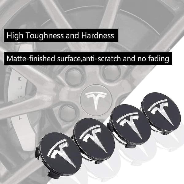 Tesla Wheel Cap Kit Center Hub Cap Set För Model Y Mode 3 Mode S Mode X tao
