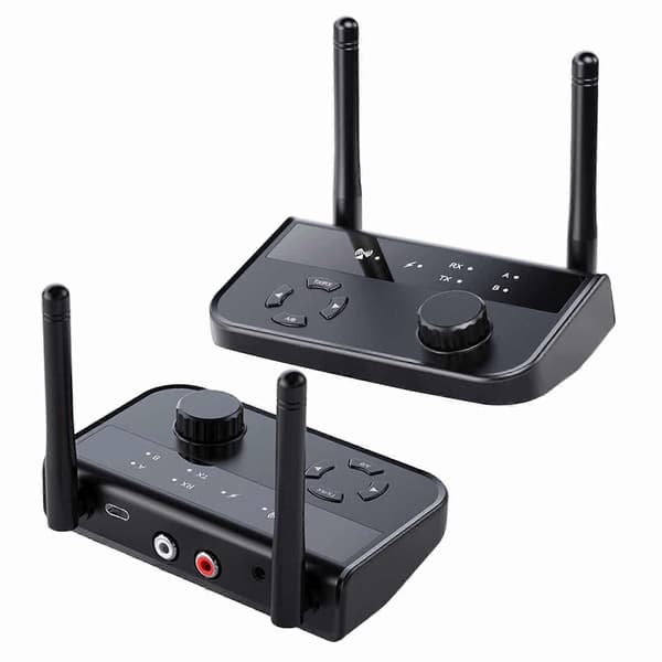 Bluetooth 5.3 Sender Mottaker Stereo Musikk Lyd Hjemme TV Adapter For PC 1M