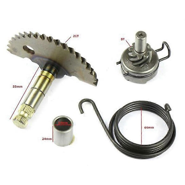 For 50cc Gy6 139qmb Scooter Atv Kick Start Kit Komplett Giraksel Fjær Pinjong