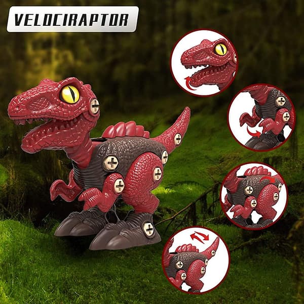 Dinosaur Påskeegg Demonterbare Dinosaurleker For Gutter Dinosaur Egg DIY Bygging