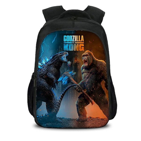 Godzilla Dinosaurie Monster Skolväska Axelväska Datorryggsäck Stor Kapacitet style2