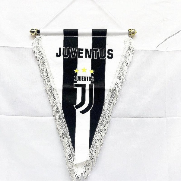 Club Fans Trekant Flag Dekoration Hængende Flag Juventus