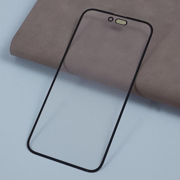 For iPhone 15 Pro Max Frontskjerm Glasslinse + OCA Lim Erstatningsdeler