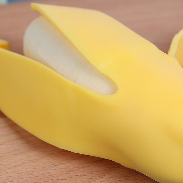 Elastisk simulering Banan Sakte stigende klemleketøy Stressreliever Antistressleketøy