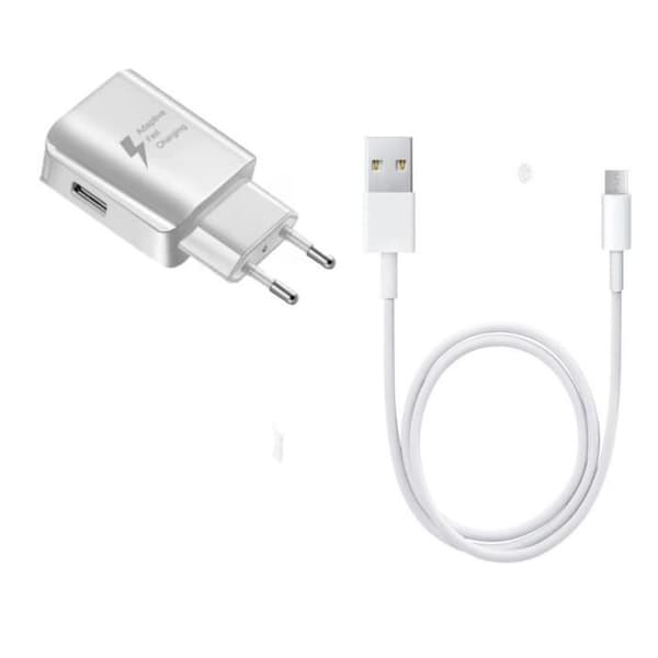 Charger + Cable for Huawei P20 Pro Fast Charger Ultra powerful and fast NEW GENERATION 3A with Micro USB CABLE