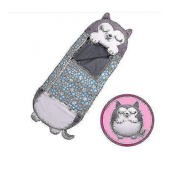 Sovepose Børns Lazy Varm Sovepose Pyjamas Børnepude_y Blue 160x60cm