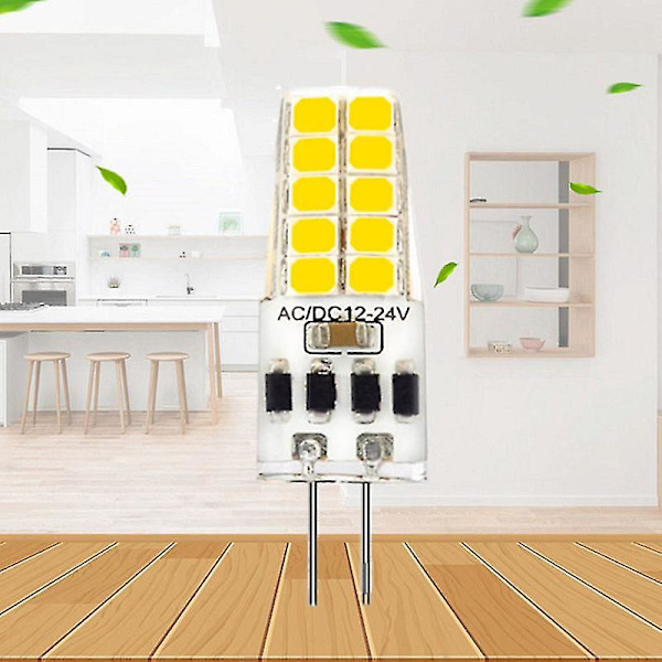 10st G4 Led Bulb Ac/dc12v-24v 3w Led G4 Light 20led 360 Beam Angle Light 2835smd Byt ut 30w halog