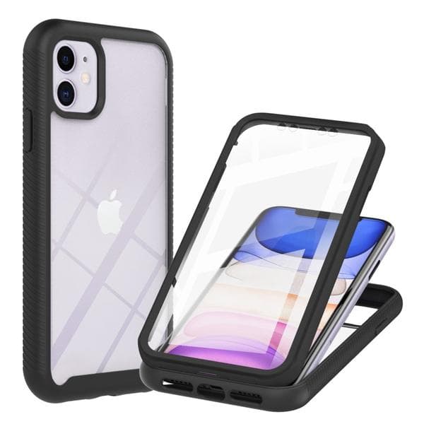 Stöttåligt Edge Skal iPhone 11 Svart