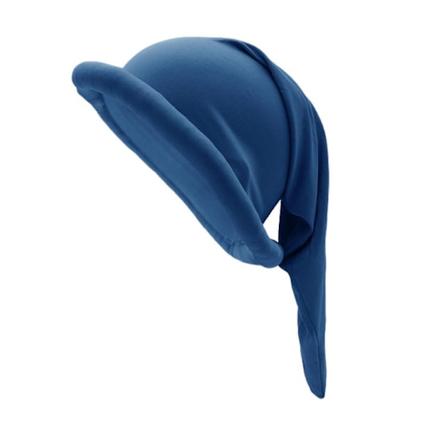 Joulupukki-kääpiön hattu, värillinen kääpiön asun hattu, kosteutta siirtävä ja hengittävä hattu joulujuhliin ja kääpiön asuihin Blue One Size