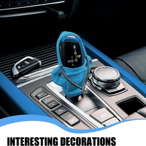 Gear Shift Knob Hoodie Sweatshirt Bilinteriör Rolig Shifter Knob Hoodie Cover pink