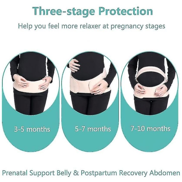 Magband Graviditet för gravida kvinnor Graviditetsbälte Magstöd Moderskap