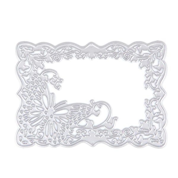 Metall For Butterfly Frame Cutting Dies Stencil Scrapbooking Card Preging Craft
