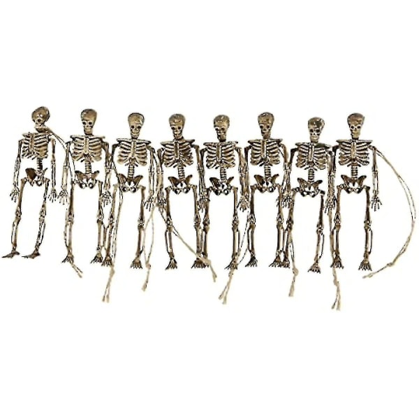Menneskelige skelet model | Fuld størrelse skelet Halloween dekoration, halloween skelet fuld krop skelet rekvisitter Halloween fest dekoration