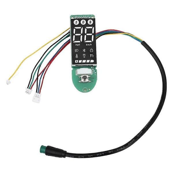 Bluetooth Scooter Dashboard til Elektrisk Scooter 4 Display Instrument Printkort Kickscooter Reservedele