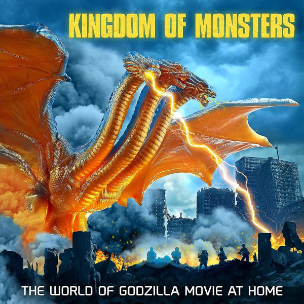 Godzilla: King Of The Monsters - King Ghidorah Toimintahahmo