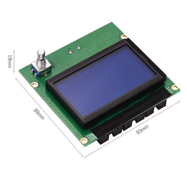 3D Printer Dele LCD Display Skærm Board med Kabel Udskiftning til Creality Ender 3/Ender 3 Pro 3D printer