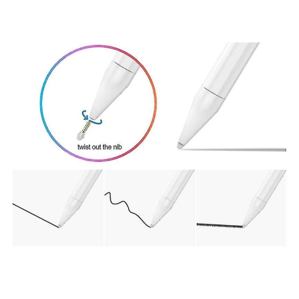 Aktiivinen kynä, joka on yhteensopiva Apple Ipadin kanssa, kosketusnäyttökynät