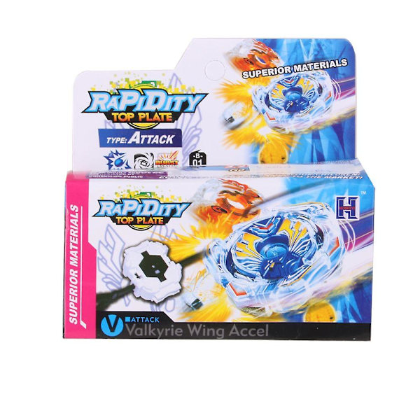 Gyro Tops Gyroskooppi Hyökkäys, dx Starter Valkyrie Wing Accel, lelut