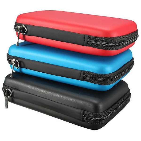 EVA Hårt Fodral för Nintendo 3DS XL LL - Reptåligt & Dragkedja
