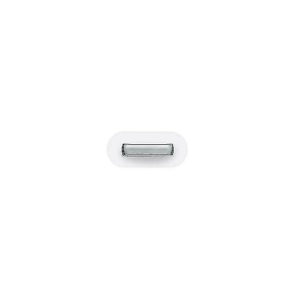 Micro-USB - Apple Lightning -sovitin - valkoinen