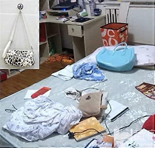 Kraftig vægkrog med vakuumsugkop til køkken, badeværelse, bruser