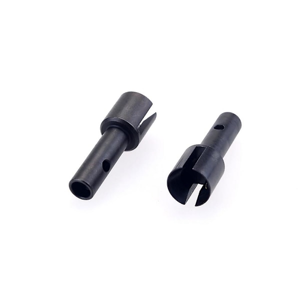 2 st metall bakre hjulaxelkoppar 8537 för -07 DBX07 EX-07 EX07 1/7 RC bil uppgraderingsdelar reservdelar tillbehör black
