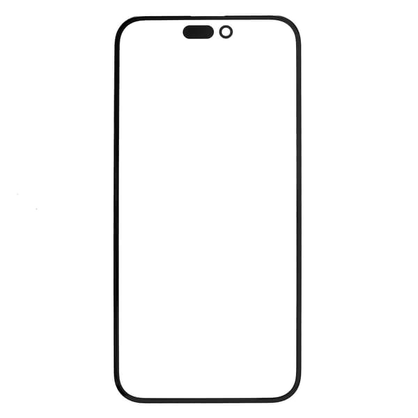Til iPhone 15 Pro Max Frontskærm Glaslinse+OCA Klæbemiddel Udskiftningsdele