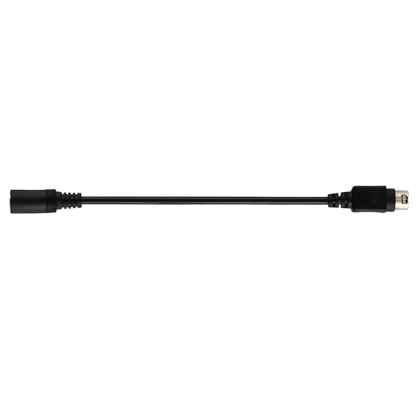 4-napainen DIN - 5,5 x 2,5 mm naaras DC-virtajohto