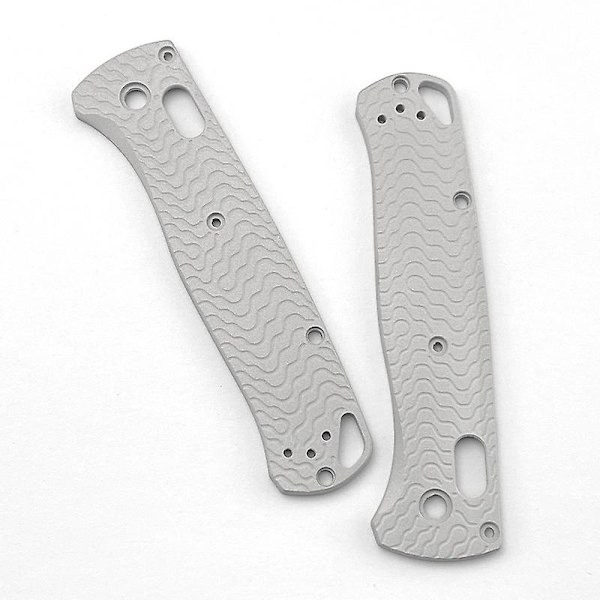 1 par håndtaksplaster i aluminiumlegering, sklisikre skalaer for Benchmade Bugout 535