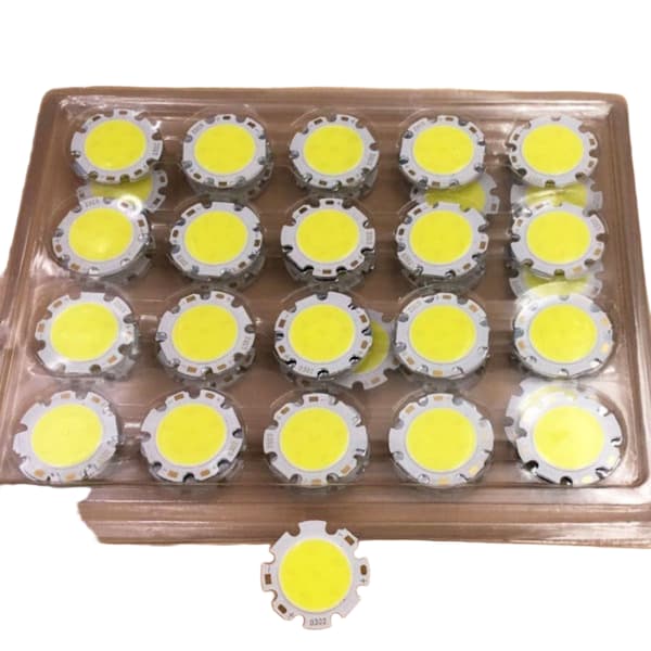 LED-ljuskälla Chip Light-Emitting Diode VARM VIT 7W 7W varm vit 7W-7W