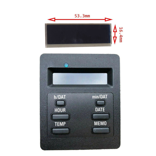 Bil LCD-skärm 6 Knapp Dator Omborddisplay För- E28 E30 Obc 325i 318i 325ix 528 525i 535i 6