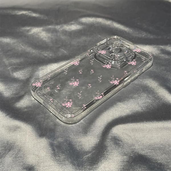 Gjennomsiktig Blomster Telefondeksel til iPhone 11 Pro Deksel (til iPhone 11 Pro)