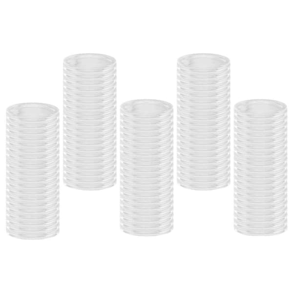 100 stk Sølvdollar Myntboks Holder For Samlere 40mm Sølvbar Samling