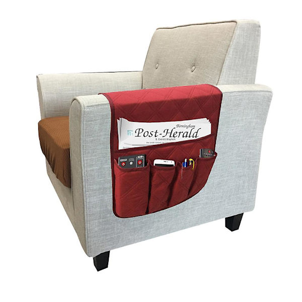 Sofa Armlæns Sæde Hængepose Lazy Sengelomme Kreativ Opbevaringspose red