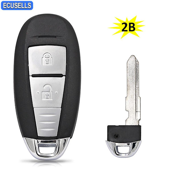 2-knapps Fjärrkontroll Bilnyckel Tomt Skal Fodral För Suzuki Swift Sx4 Vitara 2010 2011 2012 2013 2014 2015 2016 Ts008 / Ts007