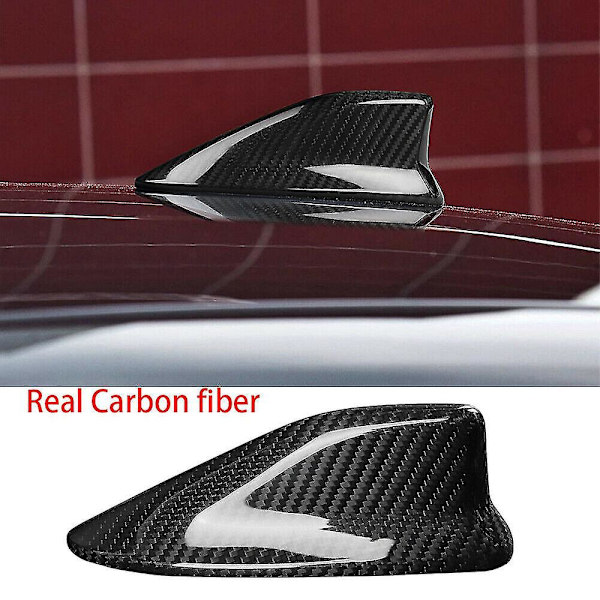 Ægte kulfiber bil tagfinne antenne trim cover til Brz 86 2014-2019 bil styling