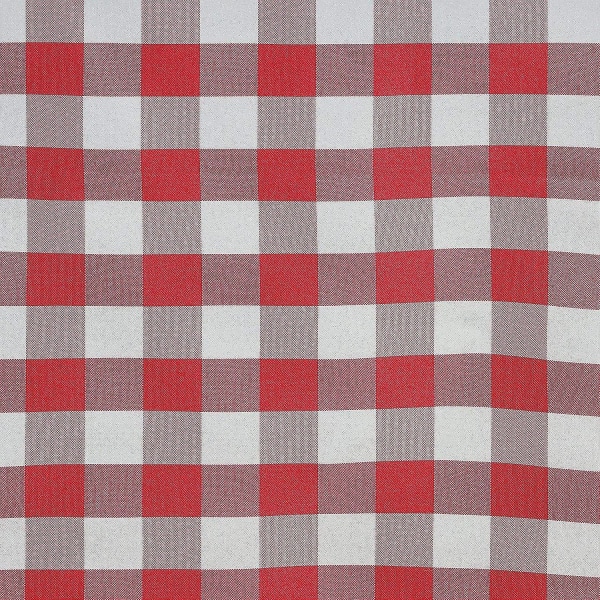 Nya produkter 2023, festartiklar Röd och vit rutig buffelpläd Gingham tyg rektangulär duk för sommaren