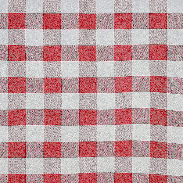 Nye produkter i 2023, festartikler Rød og hvid ternet Buffalo Plaid Gingham stof rektangulær dug til sommer