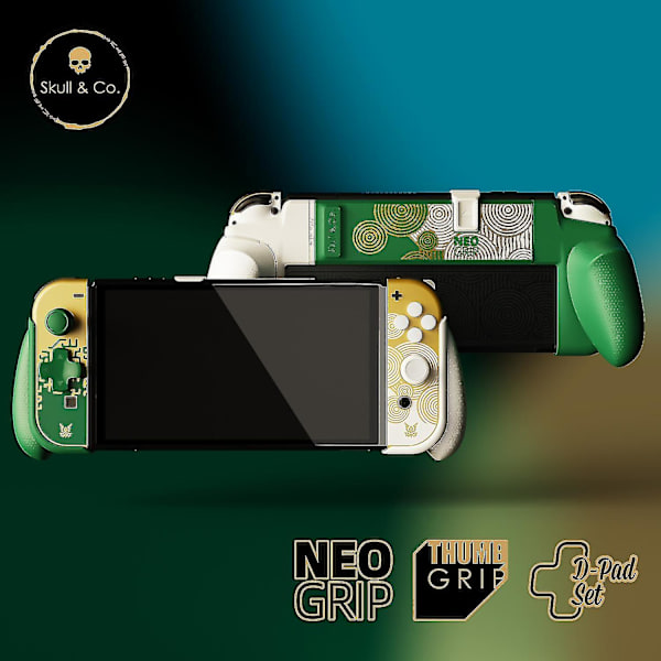 Neogrip Ergonomisk Greb Beskyttelsesetui Sæt Til Nintendo Switch Oled