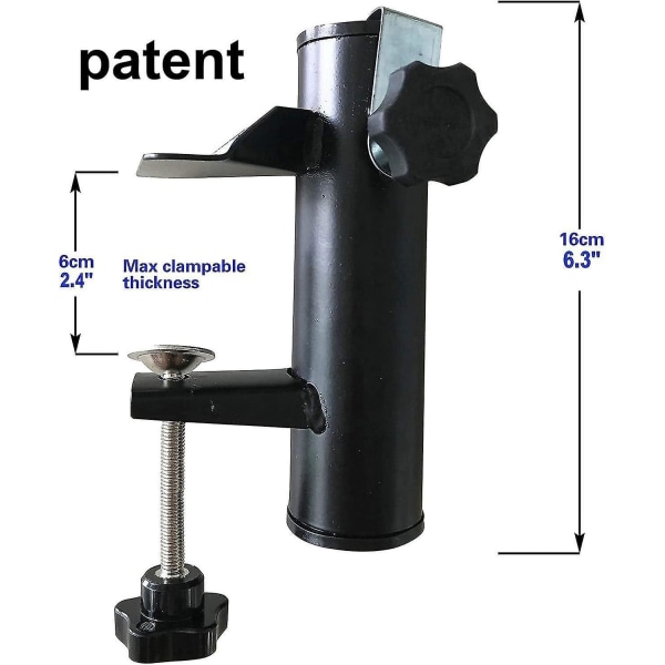 Paraply Stand Bænk Buddy Paraply Holder Klemme Holder Clip Strandfiskeri Paraply Mount Stol Clamp