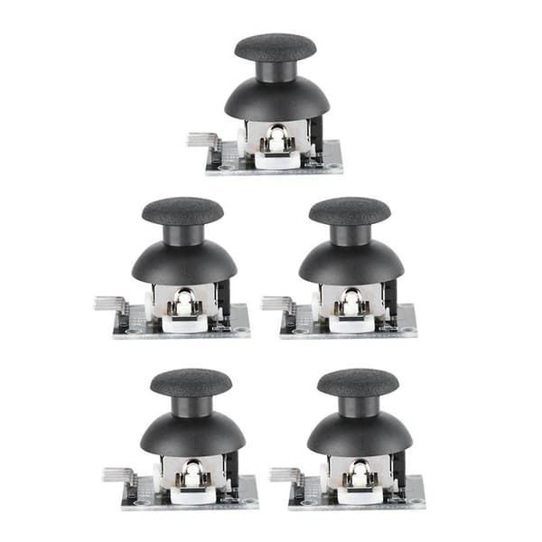 5 stk. Dual-akset Joystick-modul til Arduino-spilcontroller