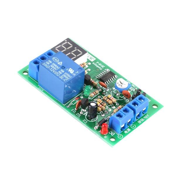 DC12V LED-display nedtellingstimer forsinkelsesavstengningsrelémodul