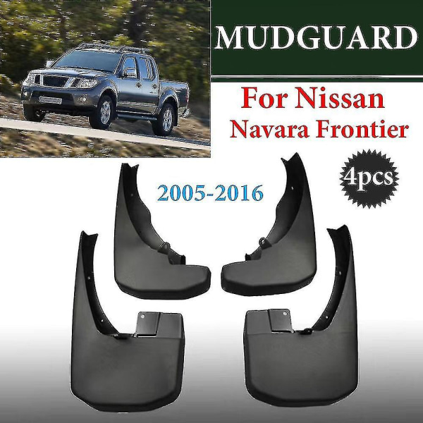 Laadukkaat lokasuojat Nissan Navara Frontier Brute D40 2005-2016 Autotarvikkeet Lokasuojat Lokasuojat Auton varaosat Llwl