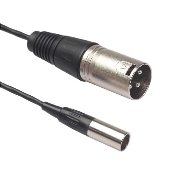 3 ben han til 3 ben han XLR mini stik lydkabel XLR han til mini XLR han lydkabel stik Mikrofonkabel